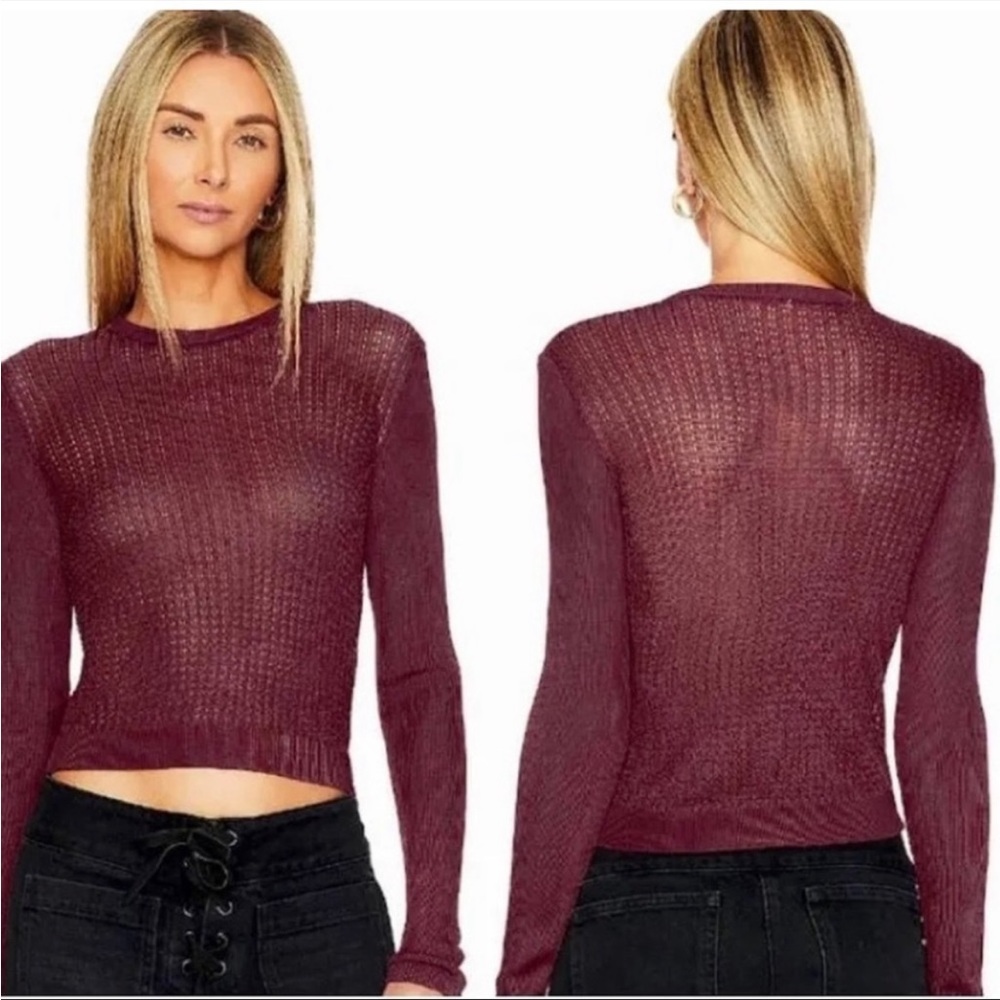 Free People H20 Crew Pullover NWT